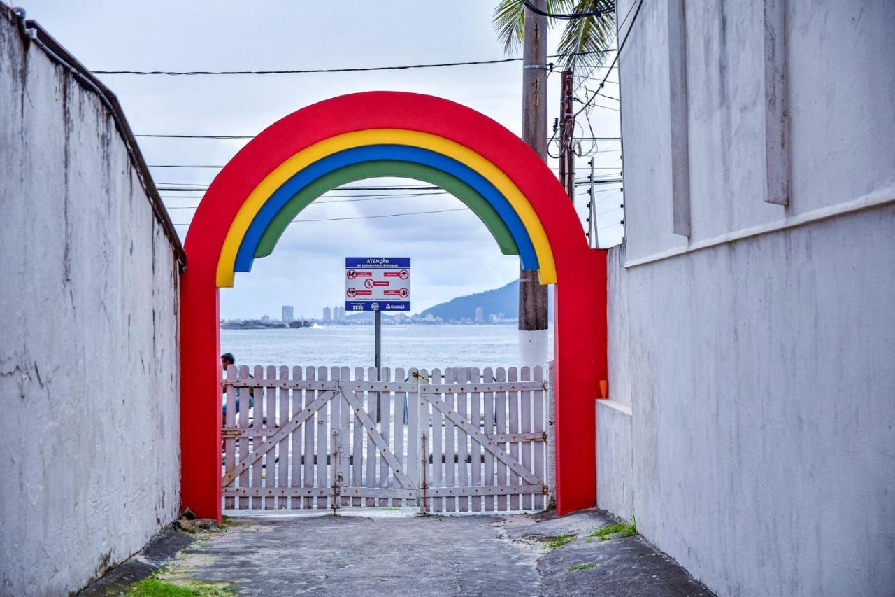 Apto C Piscina E Acesso Exclusivo A Praia, Guarujá Eksteriør bilde